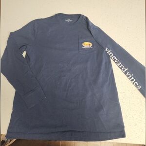 Vineyard Vines Youth XL Navy Long Sleeve Tee